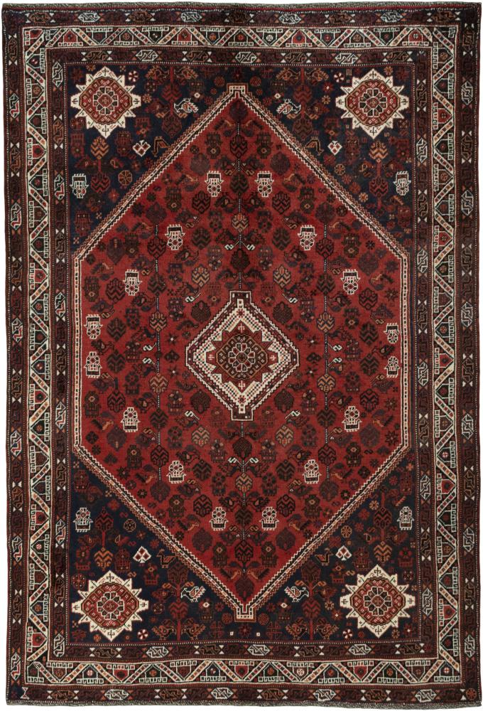Tapis persan Shiraz 299x204 299x204, Tapis persan Noué à la main