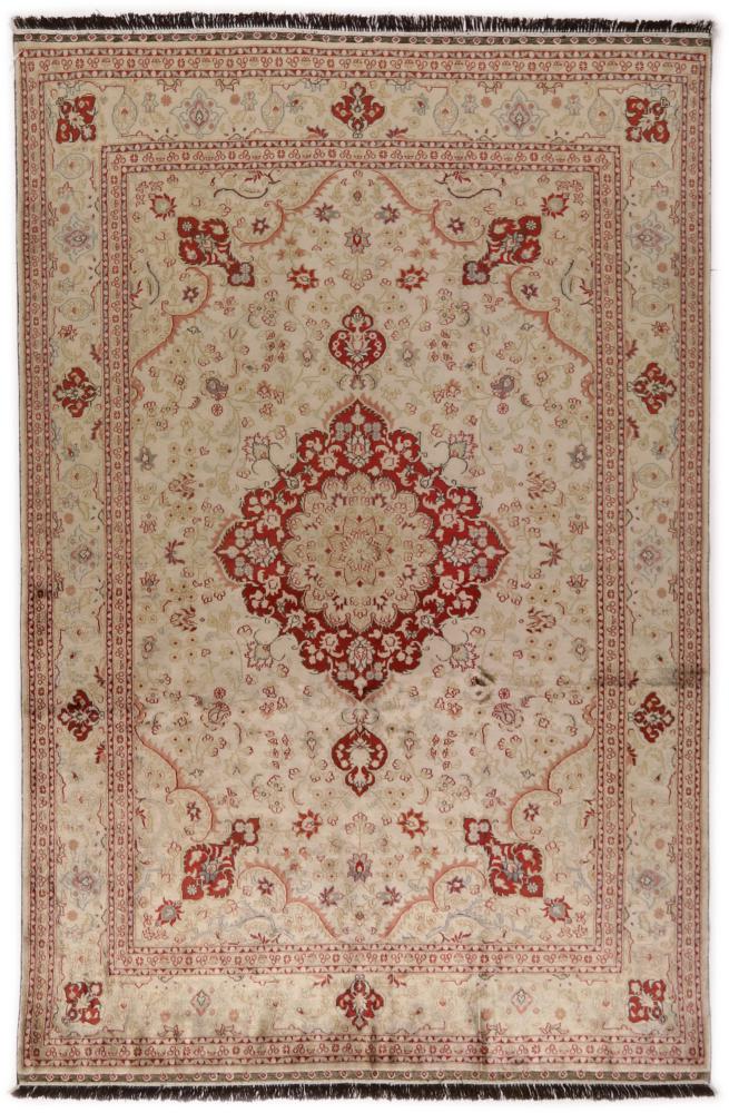  Turkey Silk Antique 189x121 189x121, Persian Rug Knotted by hand