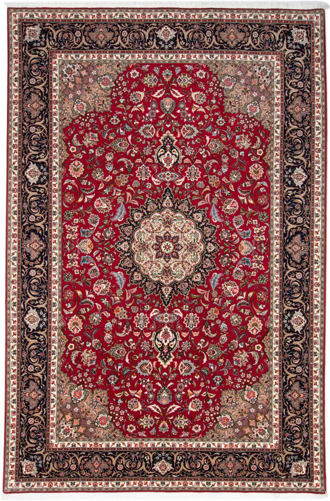 Tapete persa Tabriz 50Raj 317x207 317x207, Tapete persa Atado à mão