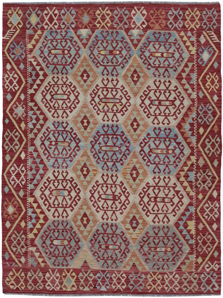 Afghansk teppe Kelim Afghan 251x193 251x193, Persisk teppe Håndvevd