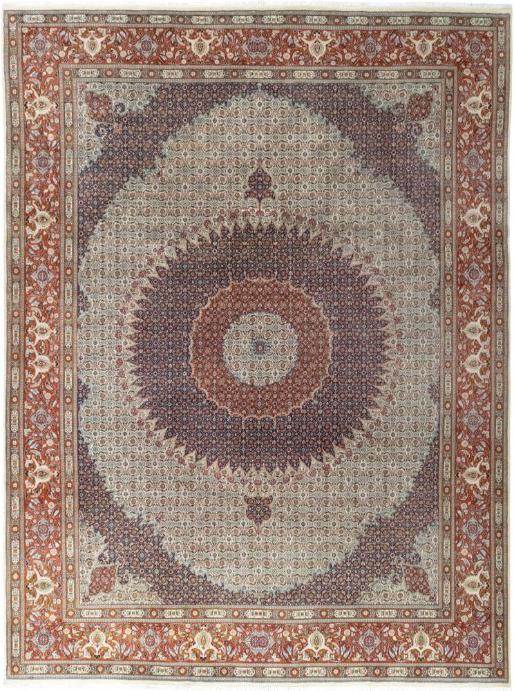 Perzisch tapijt Moud 389x294 389x294, Perzisch tapijt Handgeknoopte