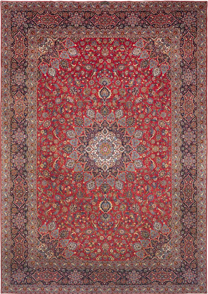 Covor persan Kashan 411x284 411x284, Covor persan Lucrate de mână