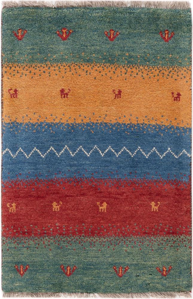Tappeto persiano Persiano Gabbeh Pure 98x67 98x67, Tappeto persiano Annodato a mano