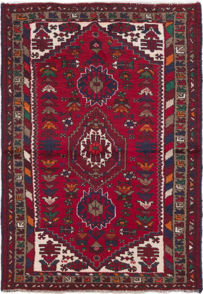 Persian Rug Hamadan 145x102 145x102, Persian Rug Knotted by hand