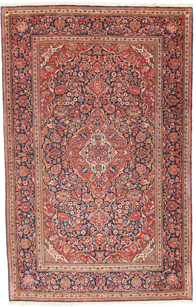 Persian Rug Keshan Antique 216x136 216x136, Persian Rug Knotted by hand