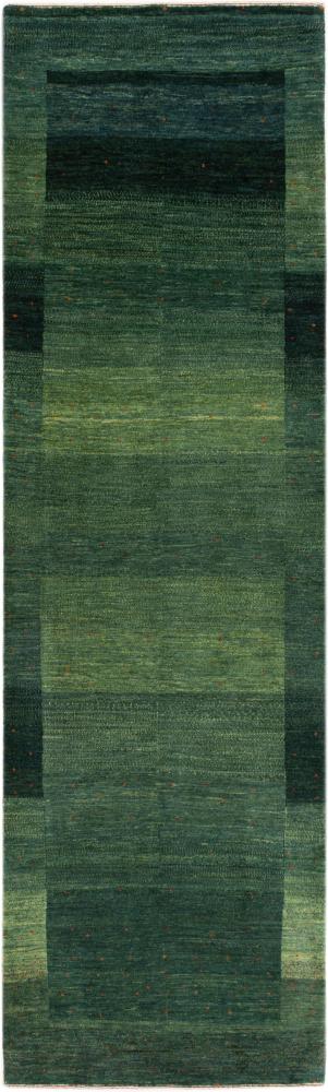 Persian rug Persian Gabbeh Loribaft Essence 9'7"x2'10" 9'7"x2'10", Persian rug Hand-knotted