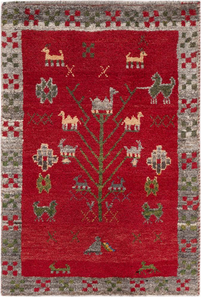 Tapis persan Persan Gabbeh Pure 91x61 91x61, Tapis persan Noué à la main