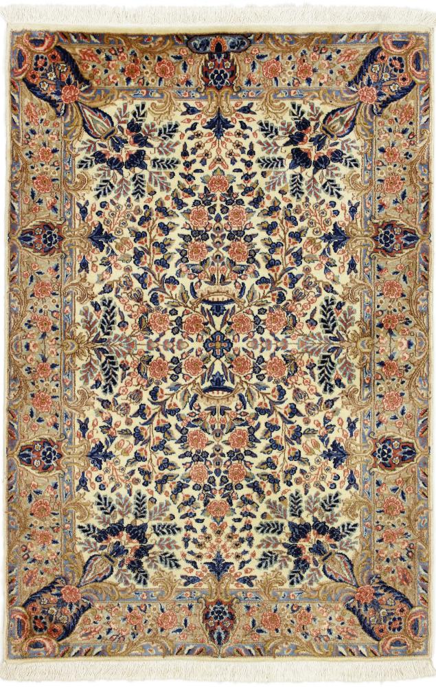 Perzisch tapijt Kerman Rafsanjan Sherkat 143x98 143x98, Perzisch tapijt Handgeknoopte