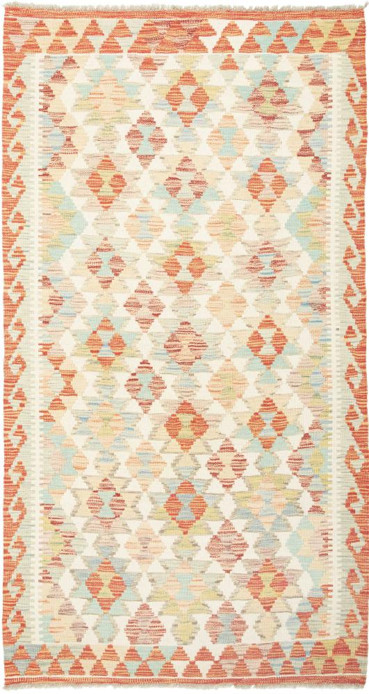 Afghan rug Kilim  Afghan 197x108 197x108, Persian Rug Woven by hand