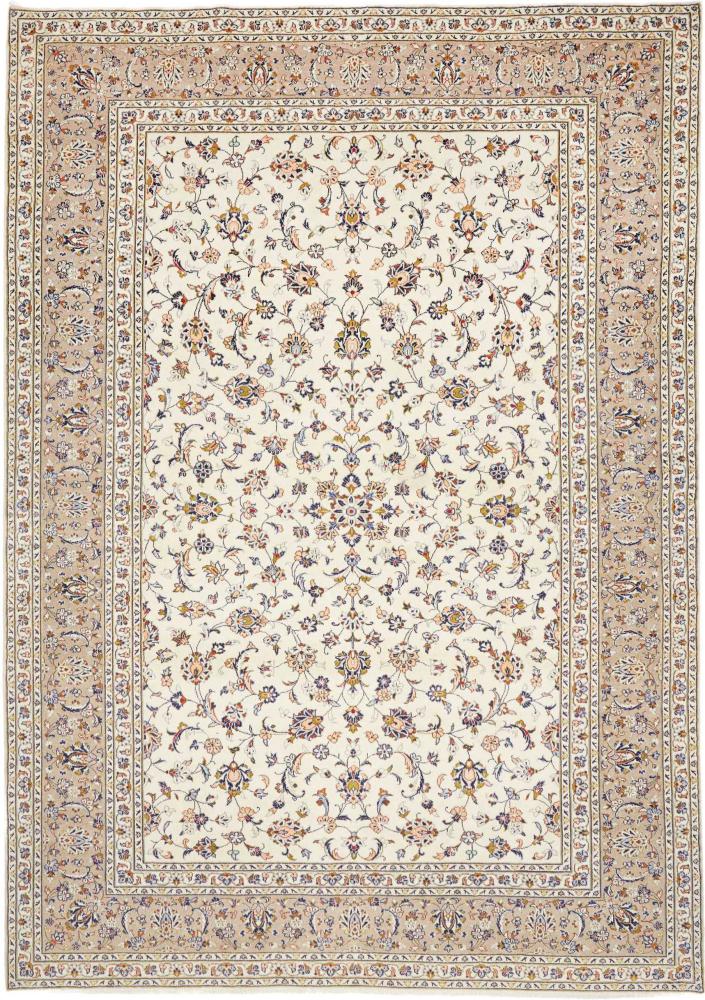Tapis persan Kashan 361x251 361x251, Tapis persan Noué à la main