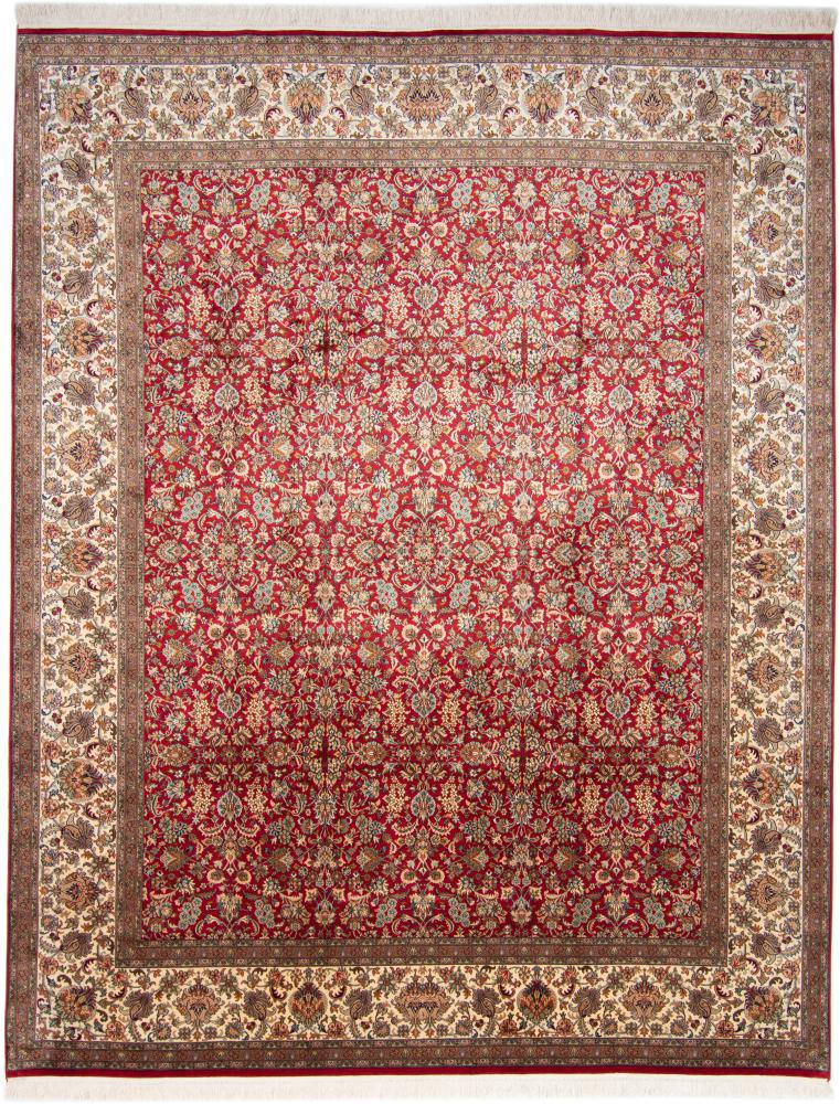 Tappeto indiano Cachemire di Seta 309x242 309x242, Tappeto persiano Annodato a mano