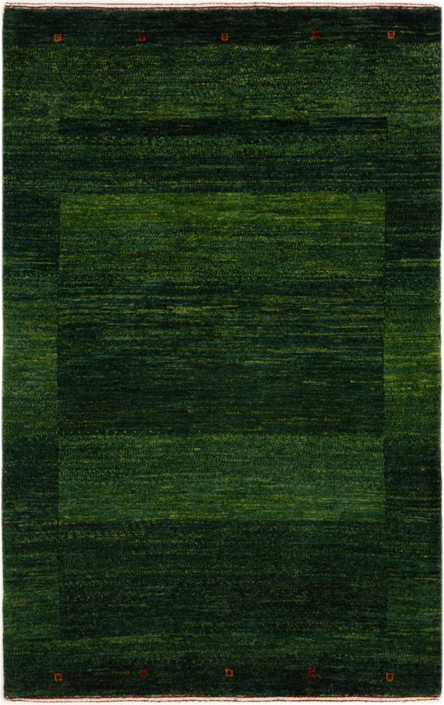 Tapis persan Persan Gabbeh Loribaft Atash 126x81 126x81, Tapis persan Noué à la main