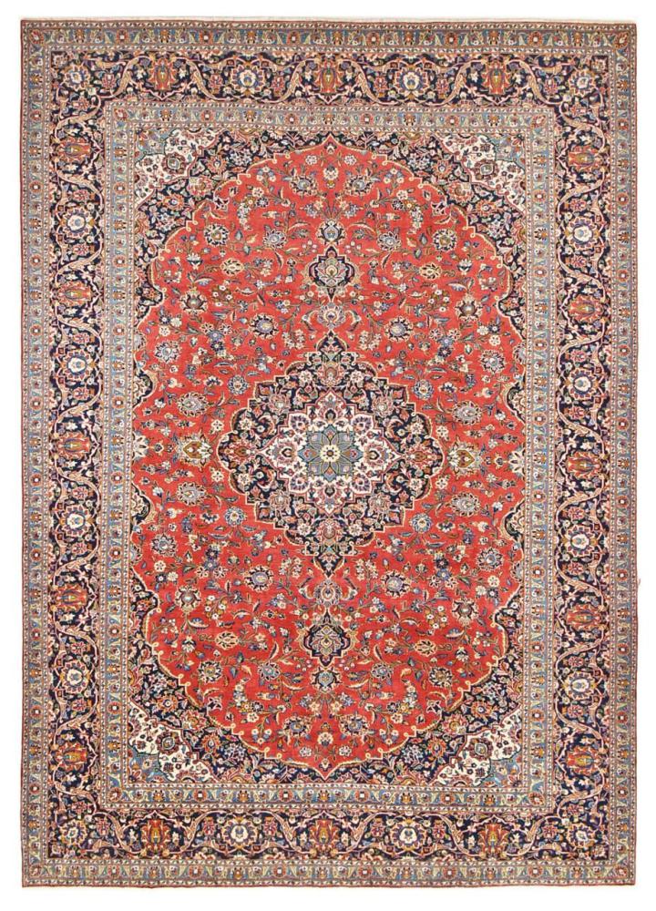 Alfombra persa Keshan 424x301 424x301, Alfombra persa Anudado a mano