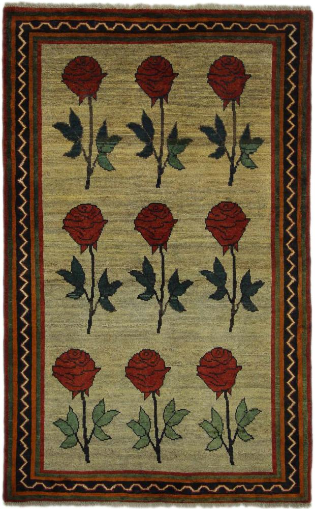 Persisk tæppe Shiraz 192x122 192x122, Persisk tæppe Knyttet i hånden