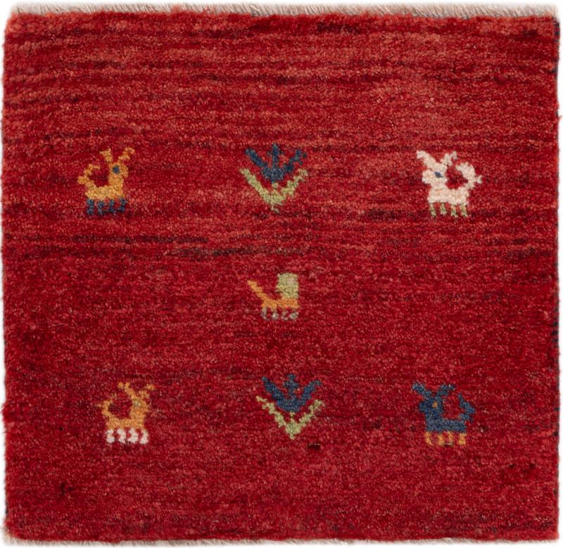 Alfombra persa Gabbeh Nomad 39x41 39x41, Alfombra persa Anudado a mano