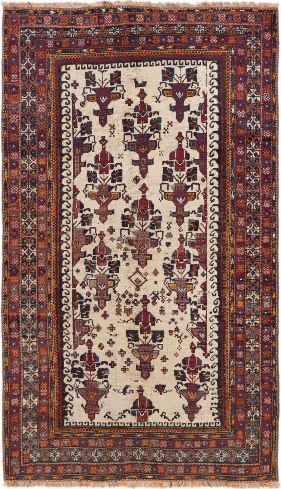 Persisk teppe Ghutschan Antikke 188x107 188x107, Persisk teppe Knyttet for hånd