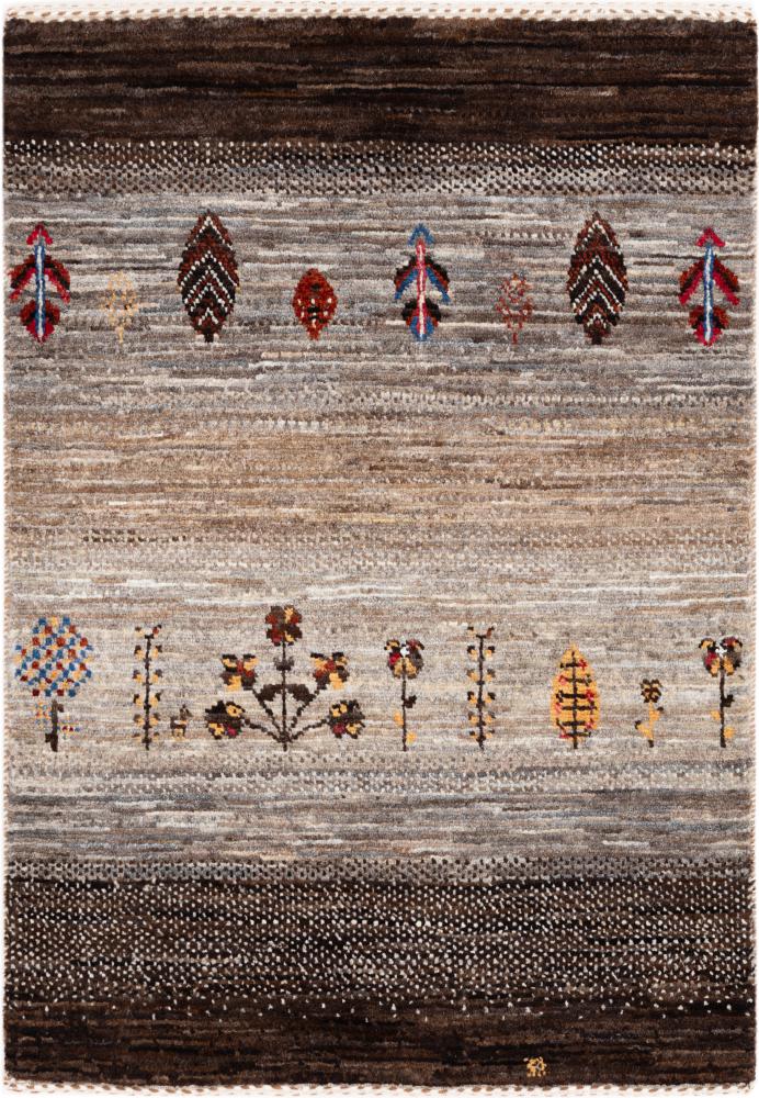 Tapis persan Persan Gabbeh Loribaft Atelier 87x63 87x63, Tapis persan Noué à la main