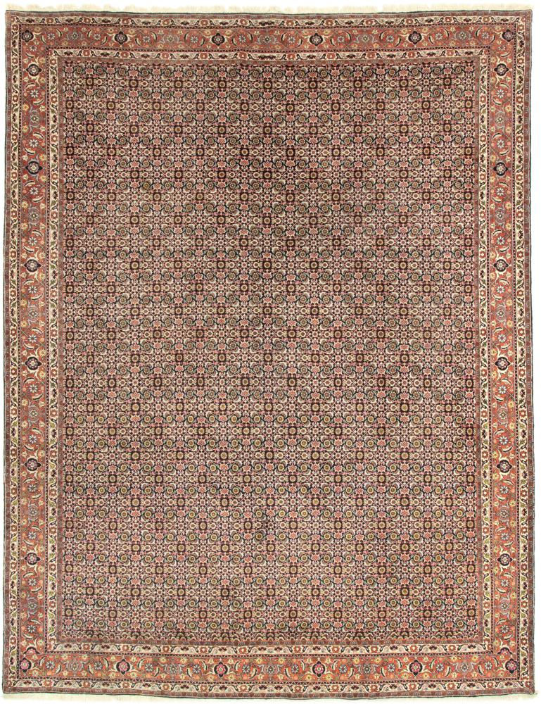 Persisk tæppe Bidjar 391x294 391x294, Persisk tæppe Knyttet i hånden