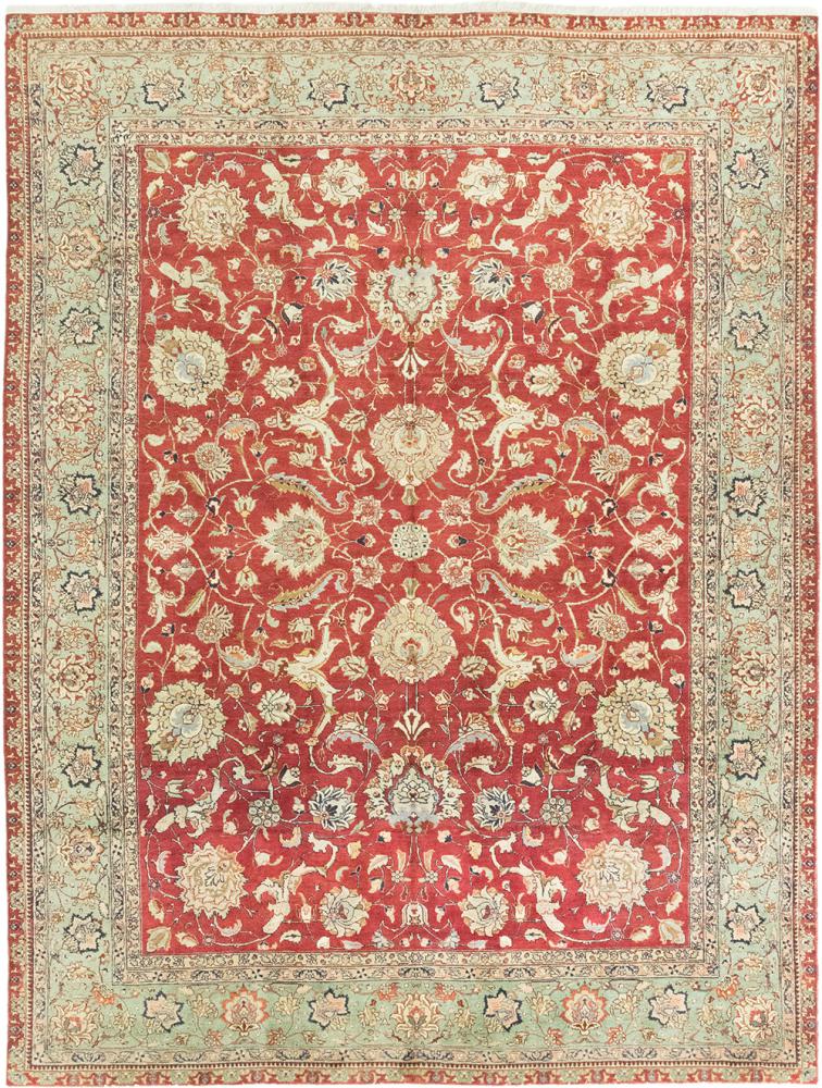 Persisk matta Tabriz Antik 367x281 367x281, Persisk matta Knuten för hand