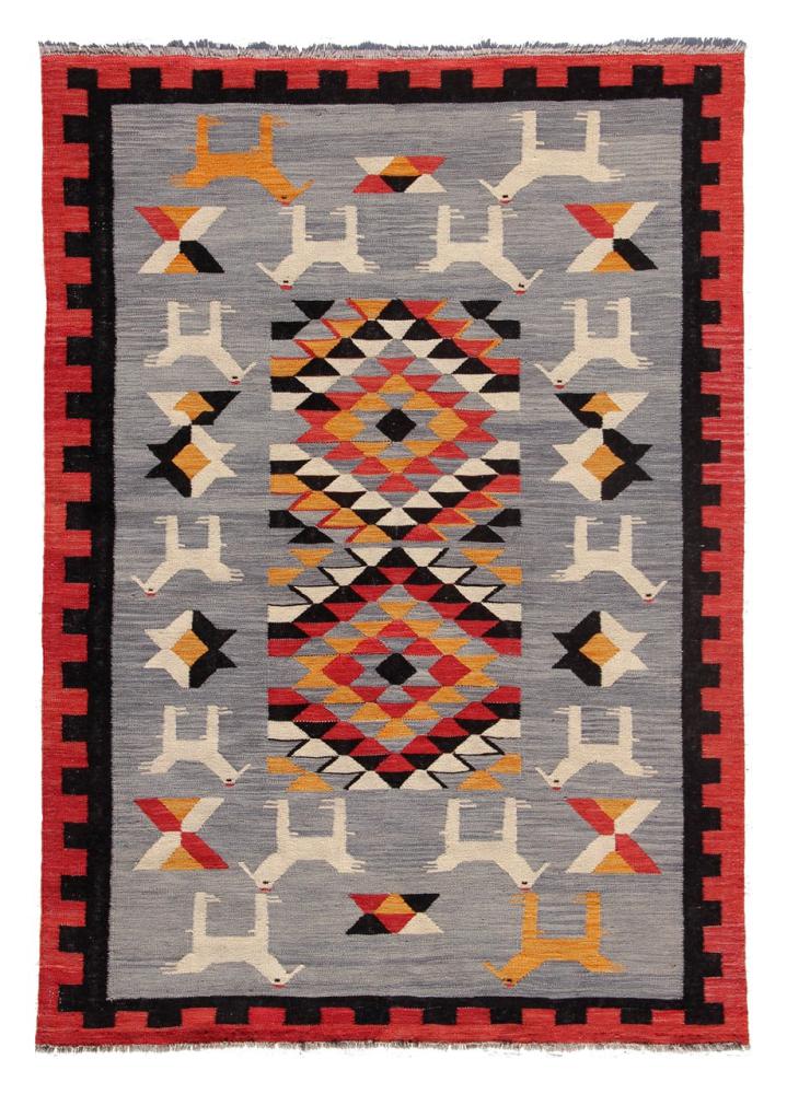 Alfombra afgana Kilim Afghan Heritage 201x148 201x148, Alfombra persa Tejido a mano