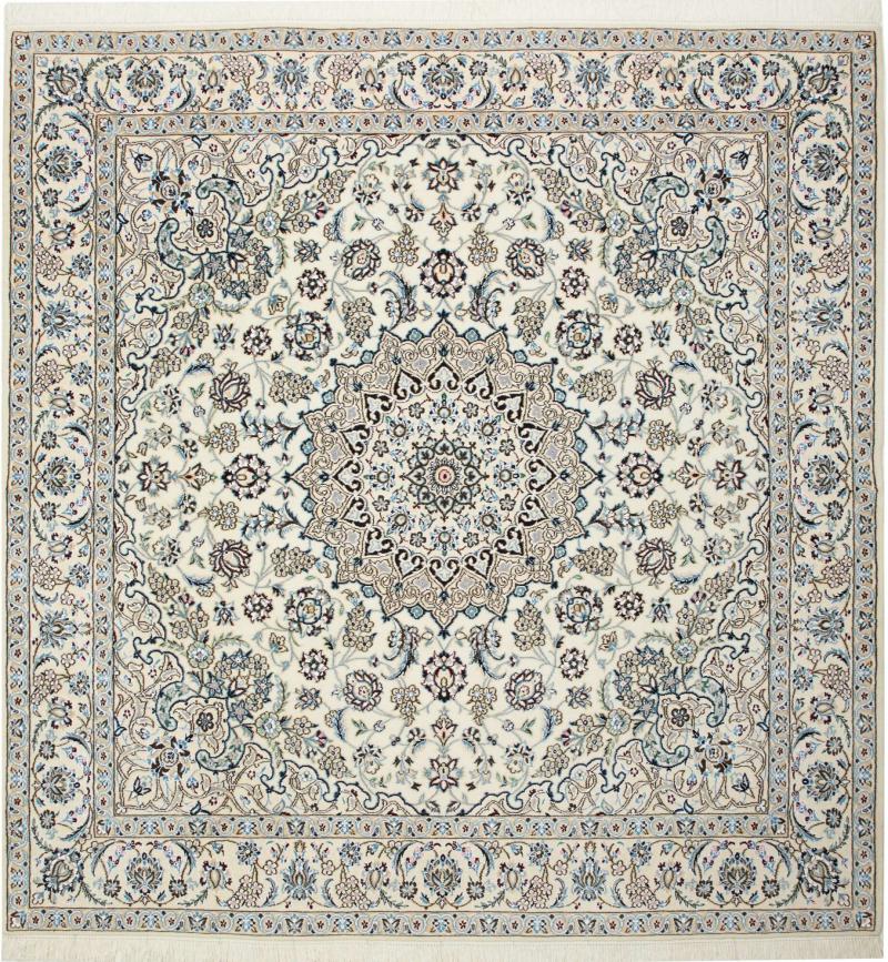 Persian Rug Nain 9La 209x200 209x200, Persian Rug Knotted by hand
