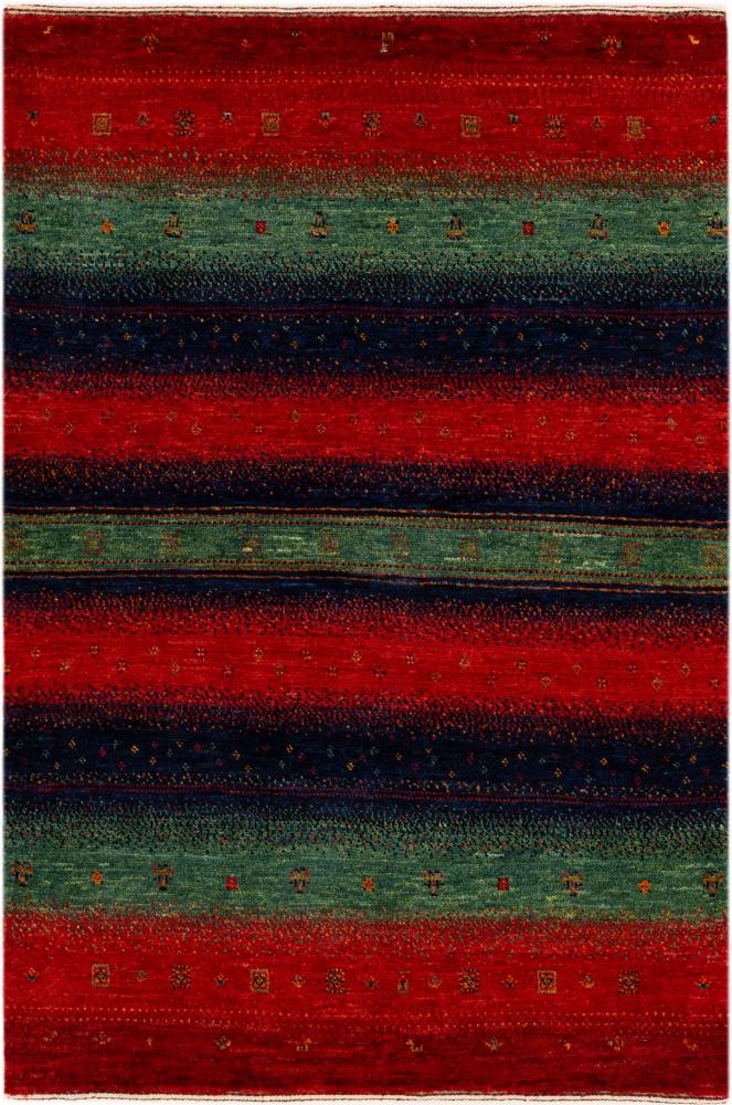 Dywan perski Persja Gabbeh Loribaft Atash 124x84 124x84, Dywan perski Ręcznie tkane