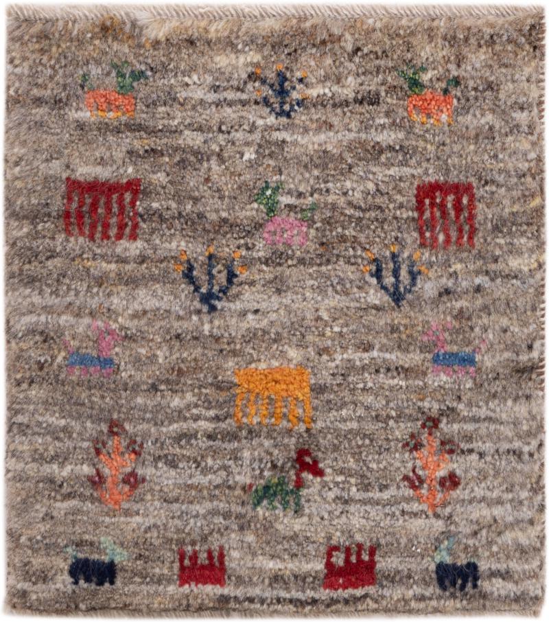 Persialainen matto Gabbeh Nomad 41x39 41x39, Persialainen matto Solmittu käsin