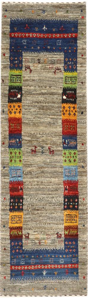 Tappeto persiano Persia Gabbeh Loribaft Nature 146x44 146x44, Tappeto persiano Annodato a mano