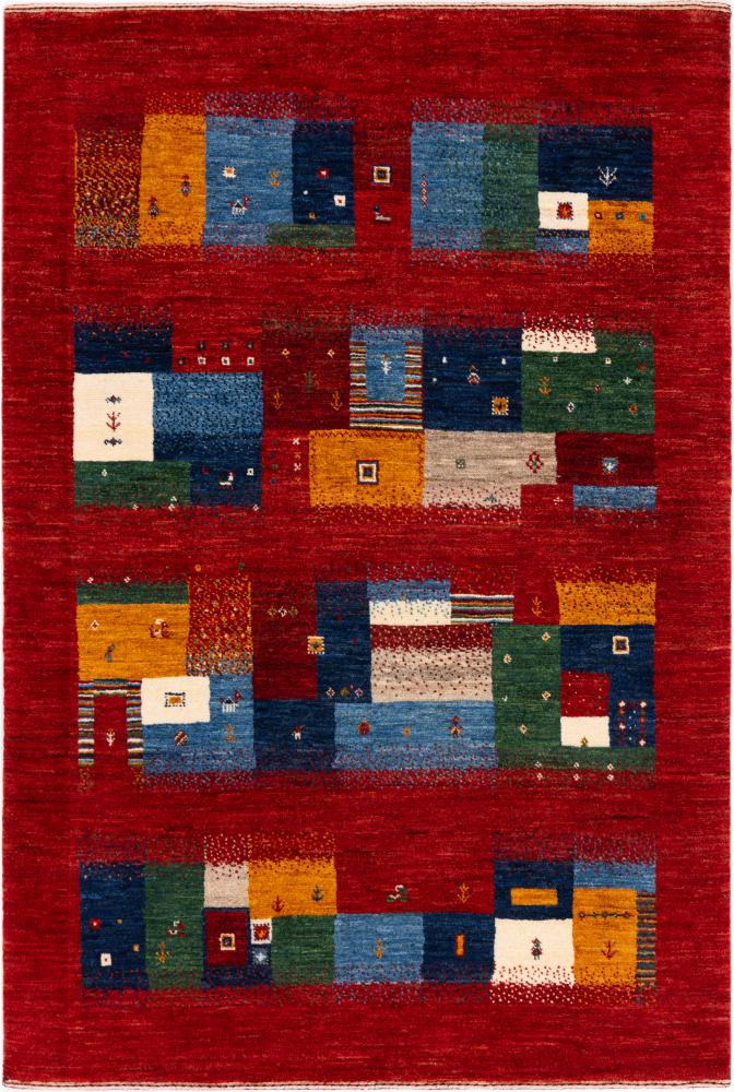 ペルシャ絨毯 Perser Gabbeh Loribaft Atelier 146x101 146x101, ペルシャ絨毯 手織り