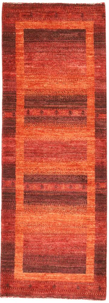 Persian Rug Persian Gabbeh Loribaft Nature 150x53 150x53, Persian Rug Knotted by hand