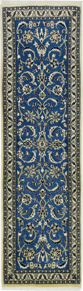 Persian Rug Nain 9La 6'8"x2'0" 6'8"x2'0", Persian Rug Knotted by hand