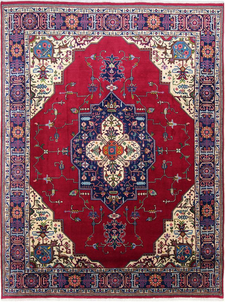 Tapete persa Tabriz 334x249 334x249, Tapete persa Atado à mão