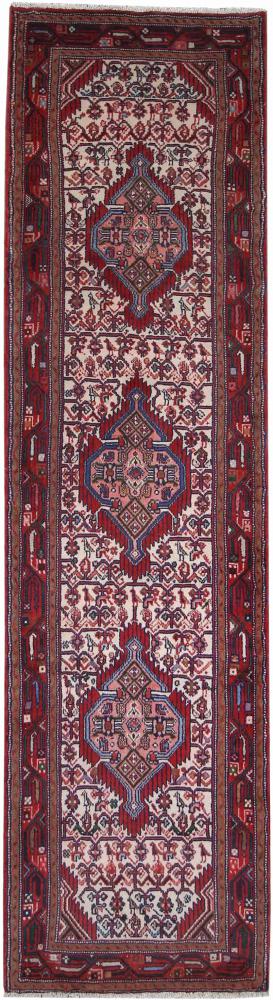Persian Rug Hamadan 9'3"x2'7" 9'3"x2'7", Persian Rug Knotted by hand