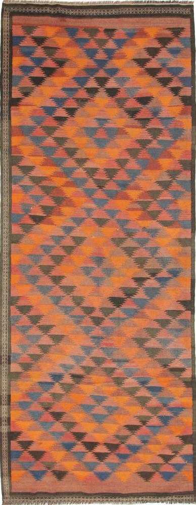 Tapete persa Kilim Fars Azerbaijan Antigo 385x147 385x147, Tapete persa Tecido à mão