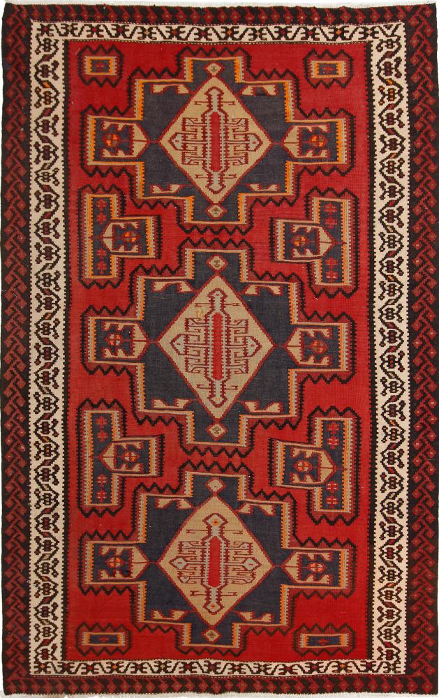 Tapete persa Kilim Fars Azerbaijan Antigo 304x196 304x196, Tapete persa Tecido à mão