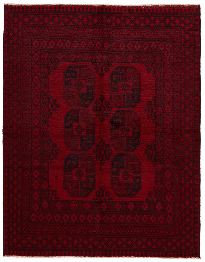 Tapete afegão Afegão Akhche 191x150 191x150, Tapete persa Atado à mão