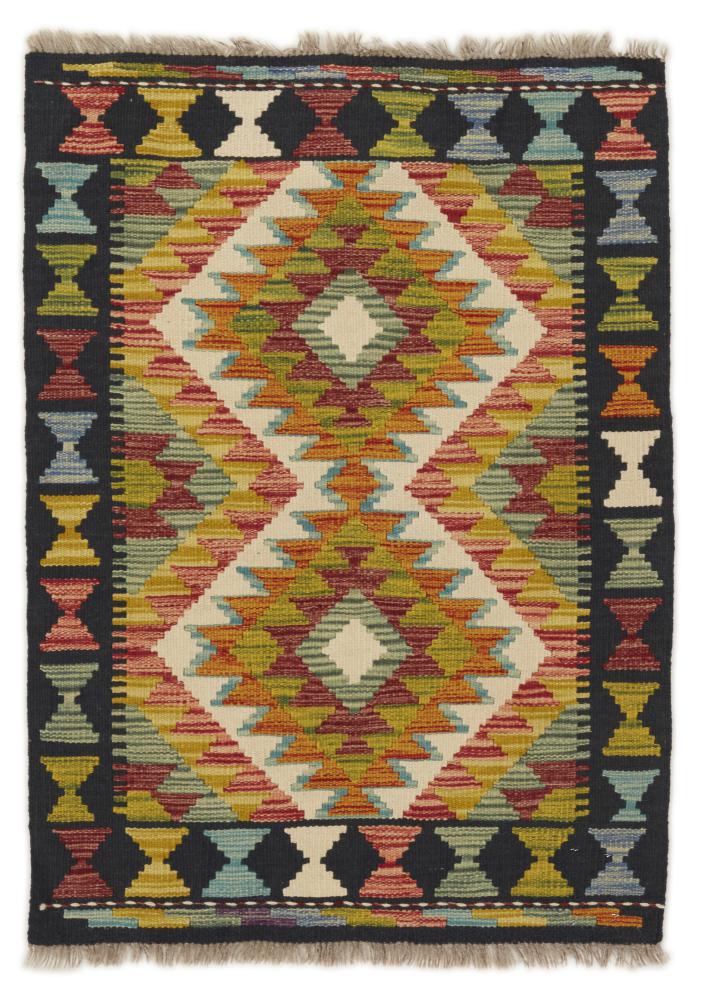 Afghanischer Teppich Kelim Afghan 120x80 120x80, Perserteppich Handgewebt