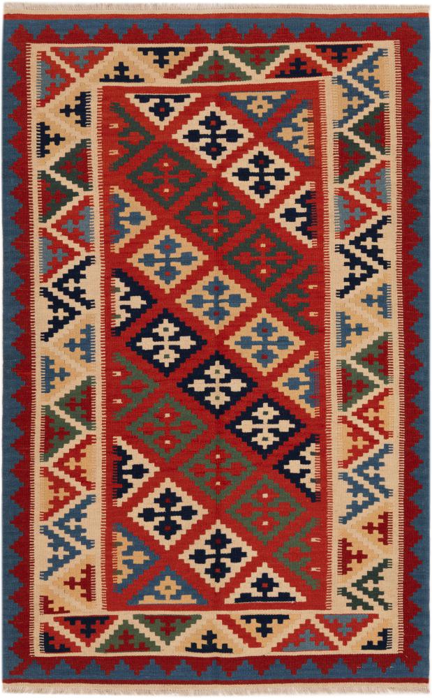 Perzisch tapijt Kilim Fars Shiraz 195x122 195x122, Perzisch tapijt Handgeweven