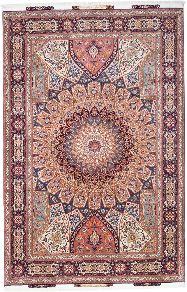 Tapete persa Tabriz 50Raj 300x199 300x199, Tapete persa Atado à mão