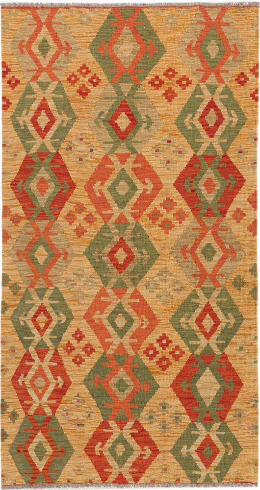 Tapete afegão Kilim Afegão Heritage 203x107 203x107, Tapete persa Tecido à mão