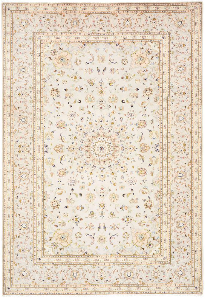 Persisk tæppe Keshan 293x201 293x201, Persisk tæppe Knyttet i hånden