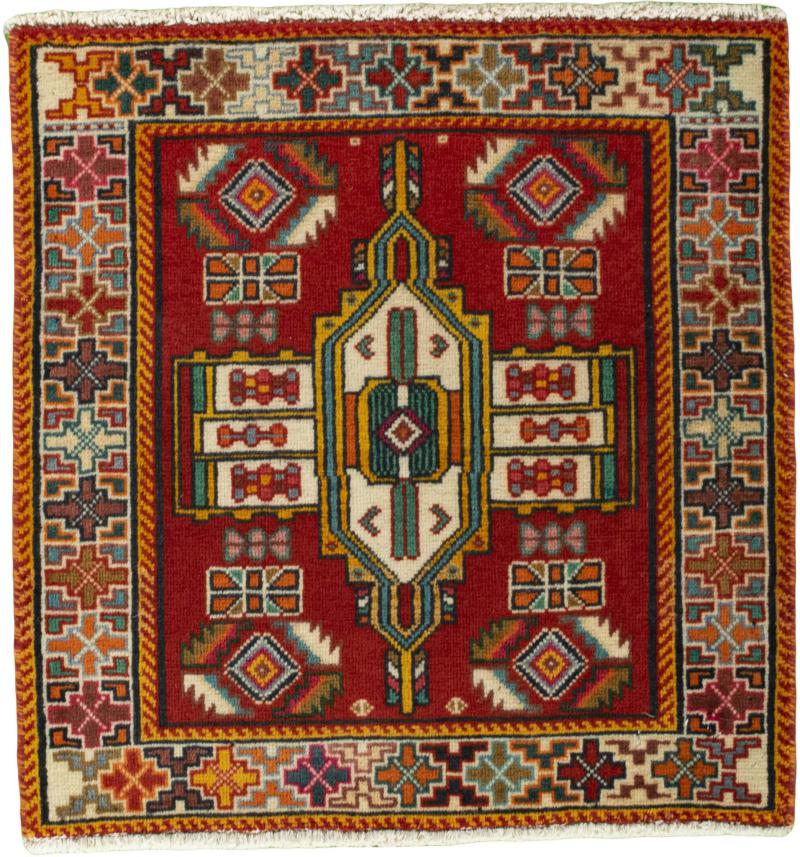 Perzisch tapijt Shiraz 62x62 62x62, Perzisch tapijt Handgeknoopte