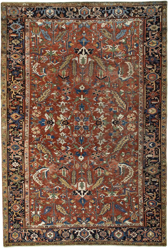Perzisch tapijt Heriz Antiek 341x233 341x233, Perzisch tapijt Handgeknoopte