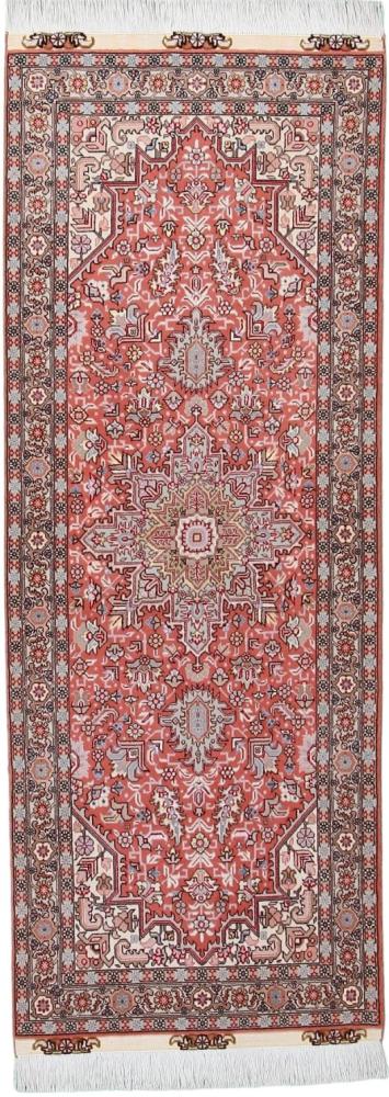 Persian Rug Tabriz 50Raj 206x77 206x77, Persian Rug Knotted by hand