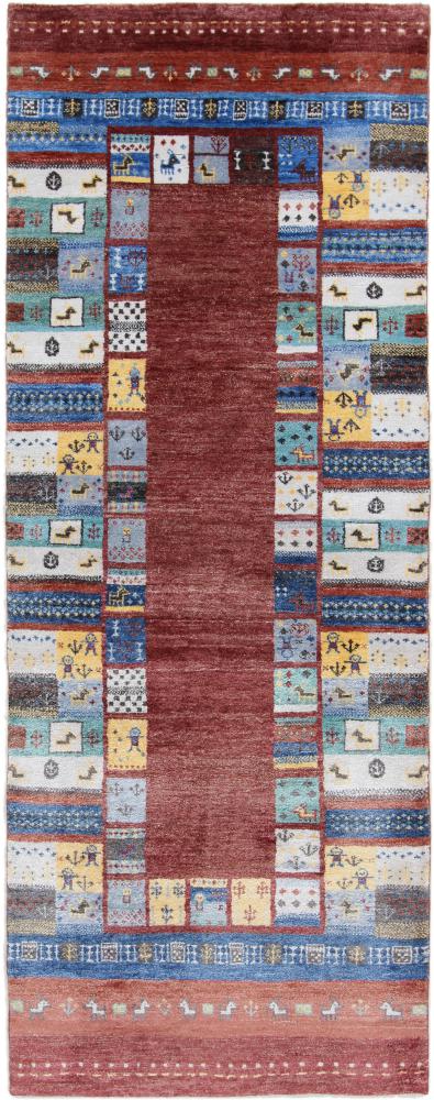 Indiaas tapijt Gabbeh Loribaft 200x78 200x78, Perzisch tapijt Handgeknoopte