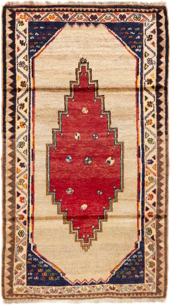 Persian Rug Persian Gabbeh Ghashghai 190x105 190x105, Persian Rug Knotted by hand
