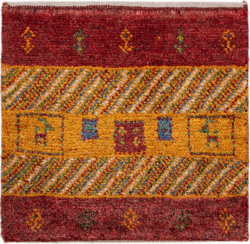Alfombra persa Gabbeh Nomad 39x41 39x41, Alfombra persa Anudado a mano