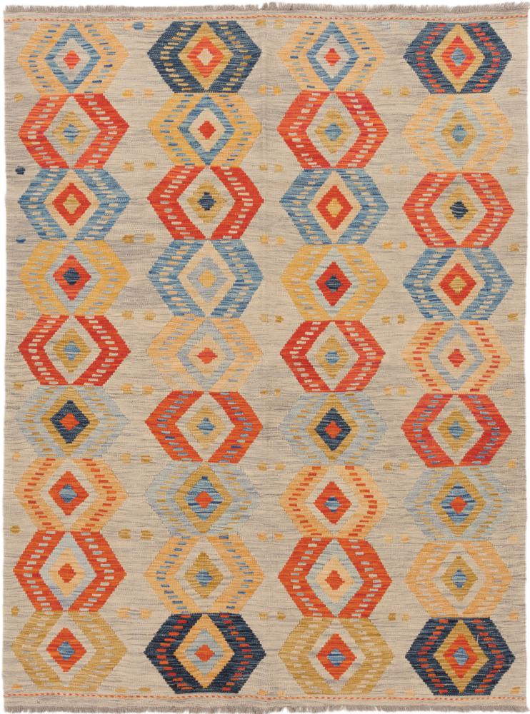 Tapete afegão Kilim Afegão 226x169 226x169, Tapete persa Tecido à mão