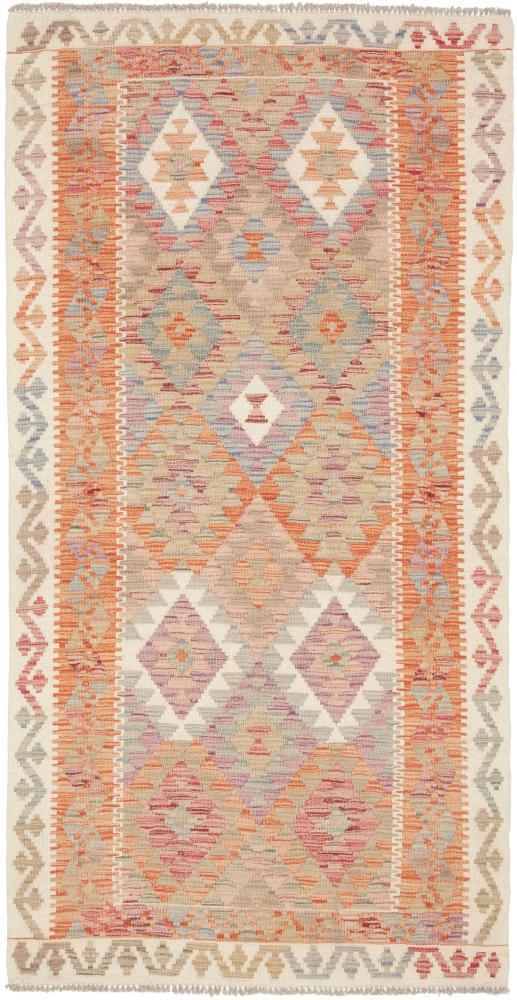 Afganistan-matto Kelim Afghan 195x102 195x102, Persialainen matto kudottu