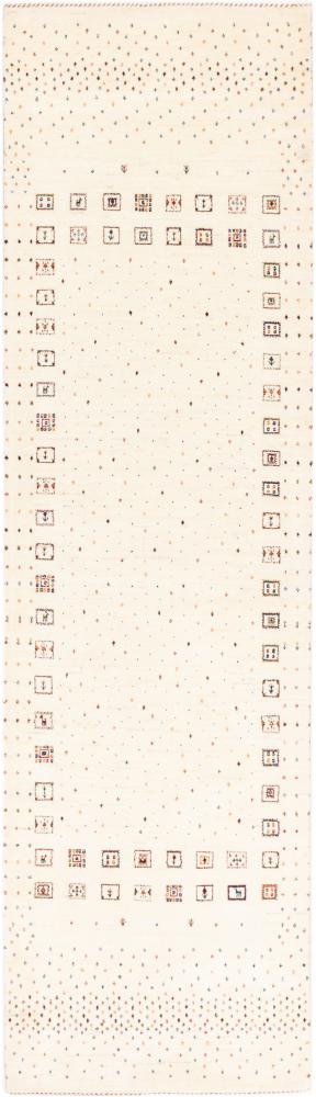 Tappeto persiano Persiano Gabbeh Loribaft Essence 311x88 311x88, Tappeto persiano Annodato a mano